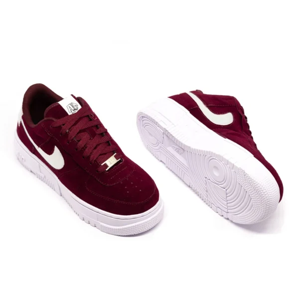 Tênis Feminino Nike Air Force Pixel Camurça - Imagem 5