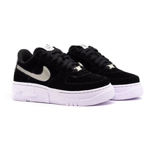 Tênis Feminino Nike Air Force Pixel Camurça - Imagem 13