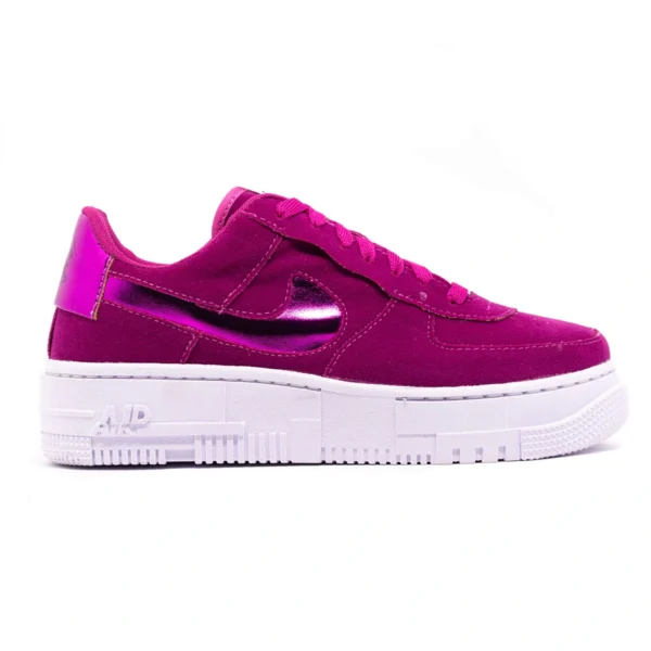 Tênis Feminino Nike Air Force Pixel Camurça - Imagem 7
