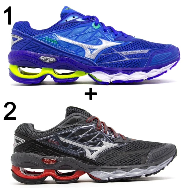 Kit 2 pares de Tênis Mizuno Wave Creation 20 - Imagem 6