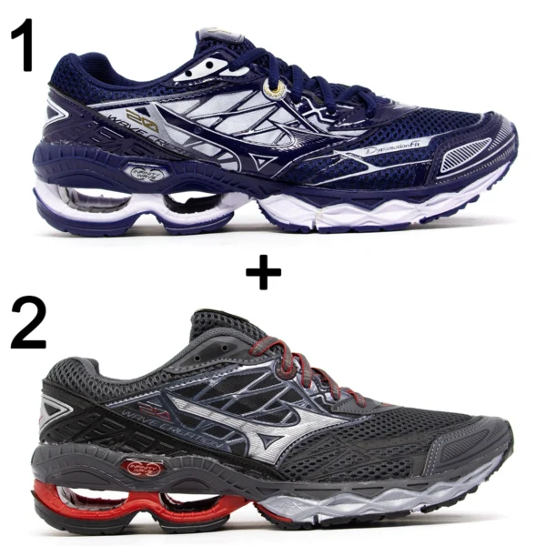 Kit 2 pares de Tênis Mizuno Wave Creation 20 - Imagem 4