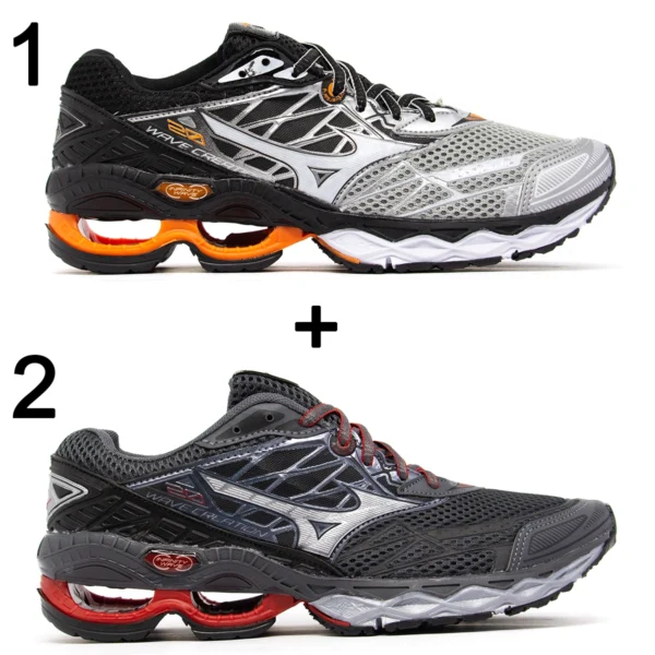 Kit 2 pares de Tênis Mizuno Wave Creation 20 - Imagem 5