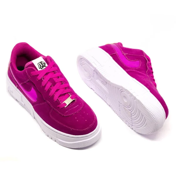 Tênis Feminino Nike Air Force Pixel Camurça - Imagem 10