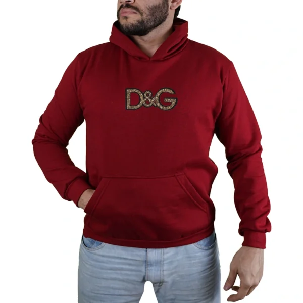 Blusa Moletom Dolce & Gabanna Com Capuz Premium - Imagem 14