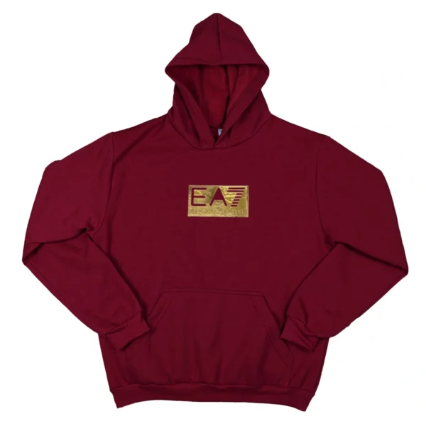 Blusa Moletom Empório Armani EA7 Com Capuz Premium - Imagem 9