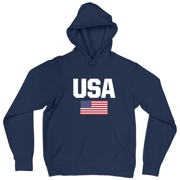 Blusa Moletom Estados Unidos da América USA Com Capuz - Imagem 12