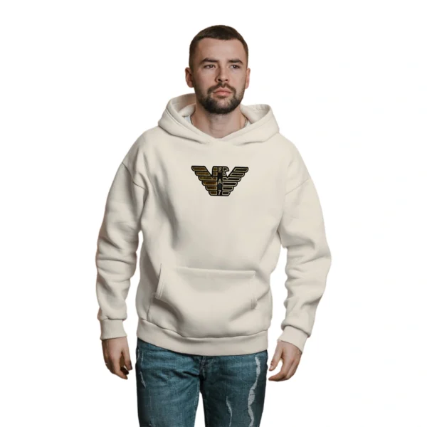 Blusa Moletom Emporio Armani EA7 Com Capuz Premium - Imagem 8