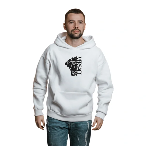 Blusa Moletom Versace Medusa Com Capuz Premium - Imagem 5