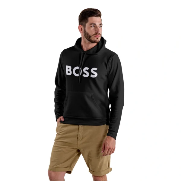 Blusa Moletom Hugo Boss Basic com Capuz - Imagem 2