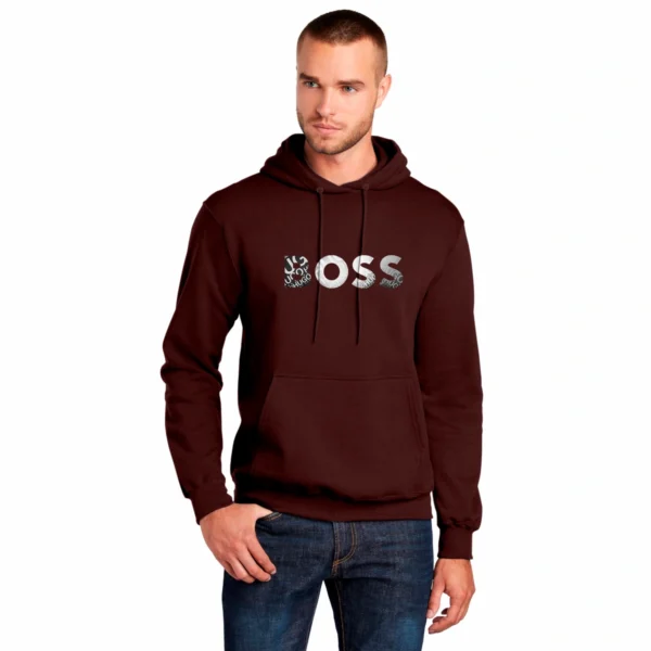 Blusa Moletom Hugo Boss Big Logo com Capuz - Imagem 4