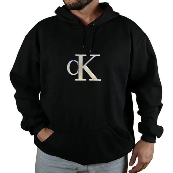 Blusa Moletom Calvin Klein CK Com Capuz Premium - Imagem 2
