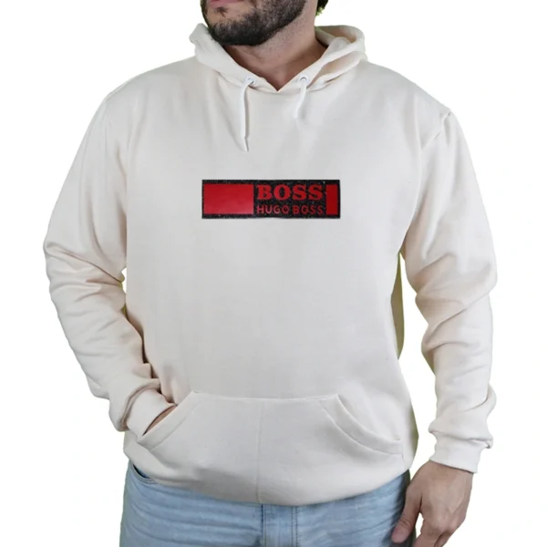 Blusa Moletom Hugo Boss Com Capuz Premium - Imagem 2