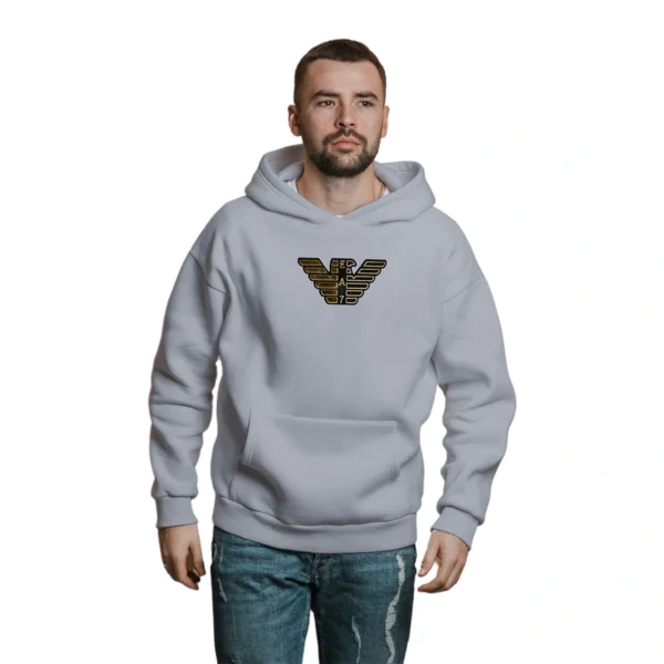 Blusa Moletom Emporio Armani EA7 Com Capuz Premium - Imagem 17