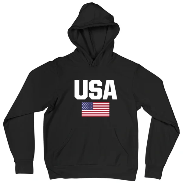 Blusa Moletom Estados Unidos da América USA Com Capuz - Imagem 9