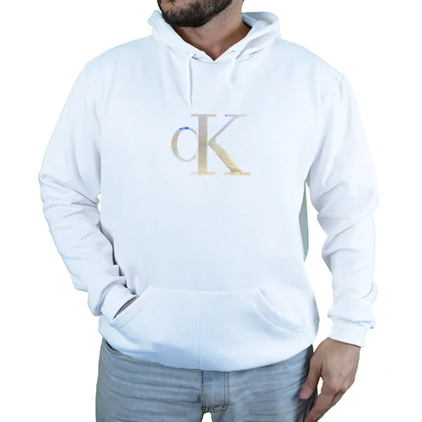 Blusa Moletom Calvin Klein CK Com Capuz Premium - Imagem 8