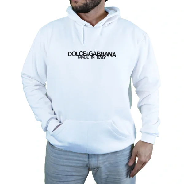 Blusa Moletom Dolce & Gabanna Com Capuz Premium - Imagem 8