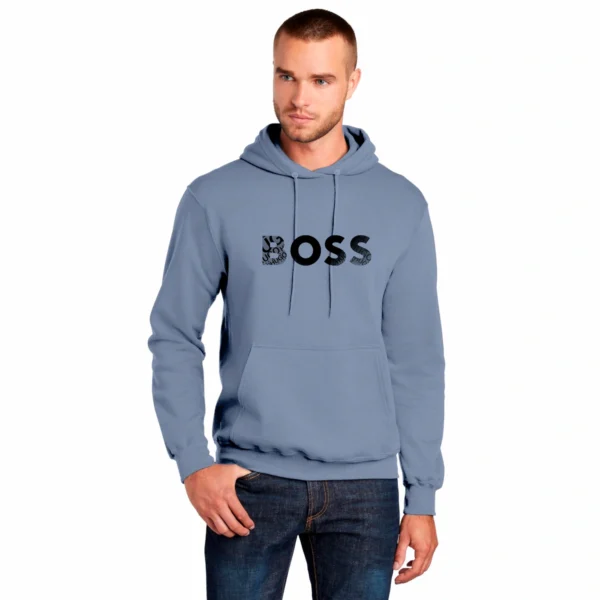 Blusa Moletom Hugo Boss Big Logo com Capuz - Imagem 10