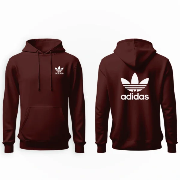 Blusa Moletom Adidas Style com Capuz - Imagem 8