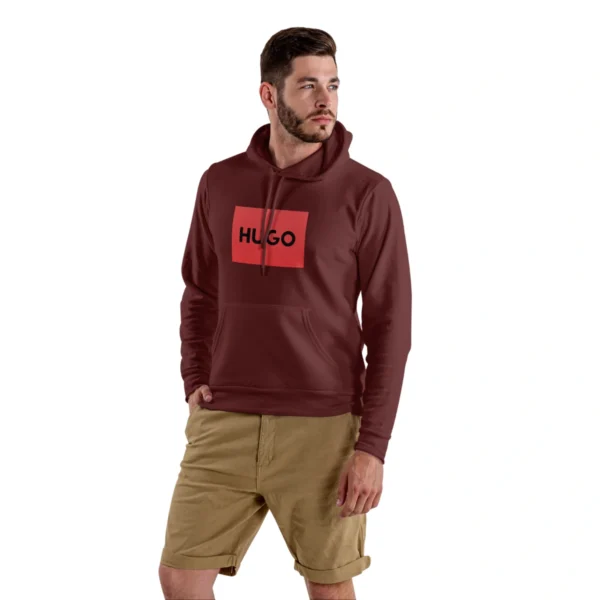 Blusa Moletom Hugo Boss Red com Capuz - Imagem 8