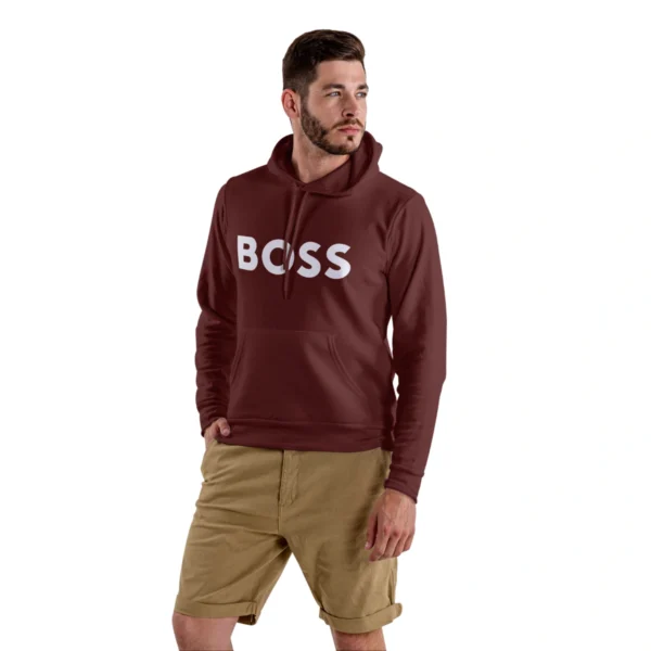 Blusa Moletom Hugo Boss Basic com Capuz - Imagem 8