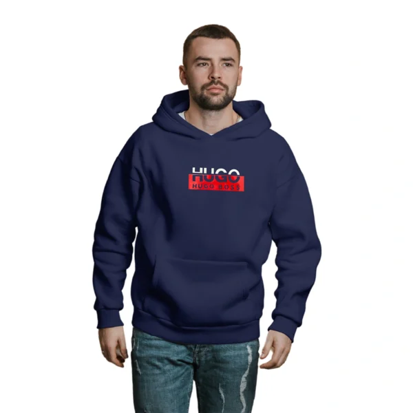 Blusa Moletom Hugo Boss Com Capuz Premium - Imagem 11