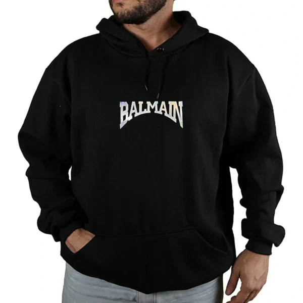 Blusa Moletom Balmain Com Capuz Premium - Imagem 2