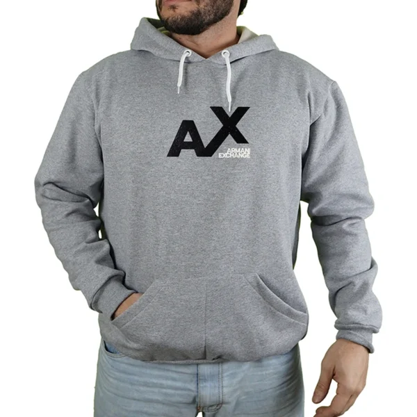 Blusa Moletom Armani Exchange Com Capuz Premium
