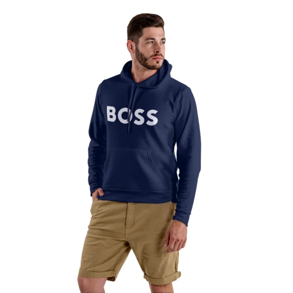Blusa Moletom Hugo Boss Basic com Capuz - Imagem 5