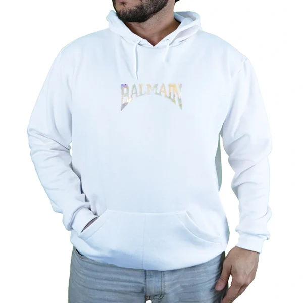 Blusa Moletom Balmain Com Capuz Premium - Imagem 5