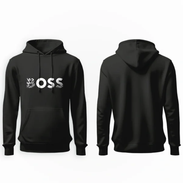 Blusa Moletom Hugo Boss Big Logo com Capuz - Imagem 7