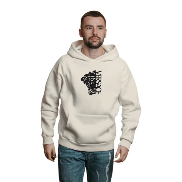 Blusa Moletom Versace Medusa Com Capuz Premium - Imagem 2
