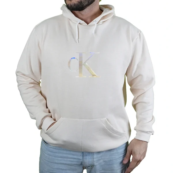 Blusa Moletom Calvin Klein CK Com Capuz Premium - Imagem 5