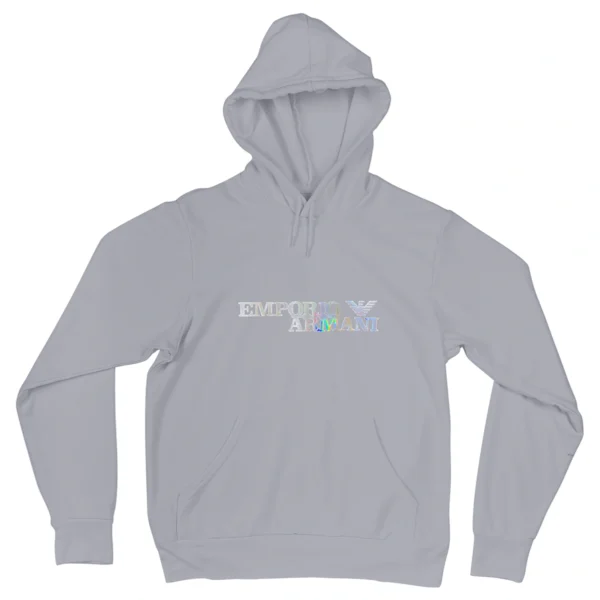 Blusa Moletom Emporio Armani Reflective Com Capuz Premium - Imagem 18