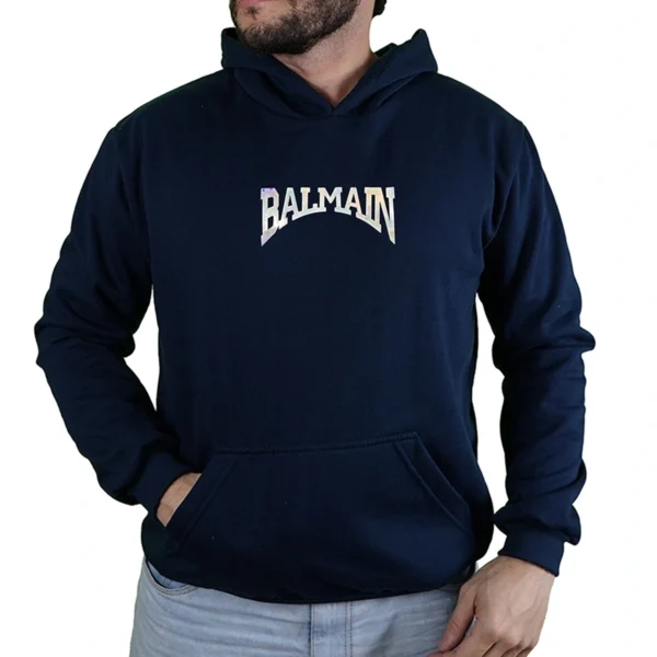 Blusa Moletom Balmain Com Capuz Premium - Imagem 11