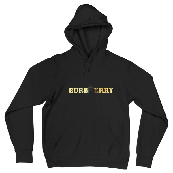 Blusa Moletom Burberry Golden Com Capuz Premium - Imagem 3