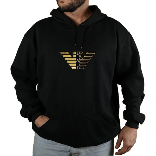 Blusa Moletom Empório Armani EA7 Com Capuz Premium - Imagem 8
