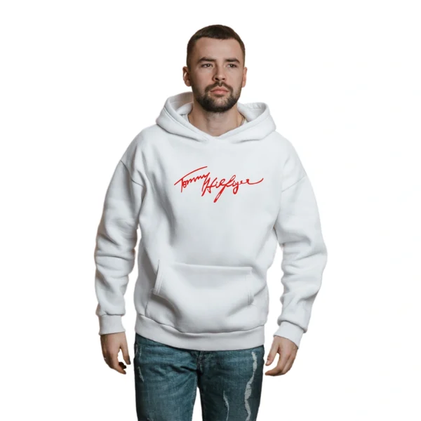 Blusa Moletom Tommy Hilfiger Com Capuz Premium - Imagem 8