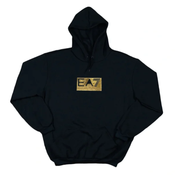 Blusa Moletom Empório Armani EA7 Com Capuz Premium - Imagem 3