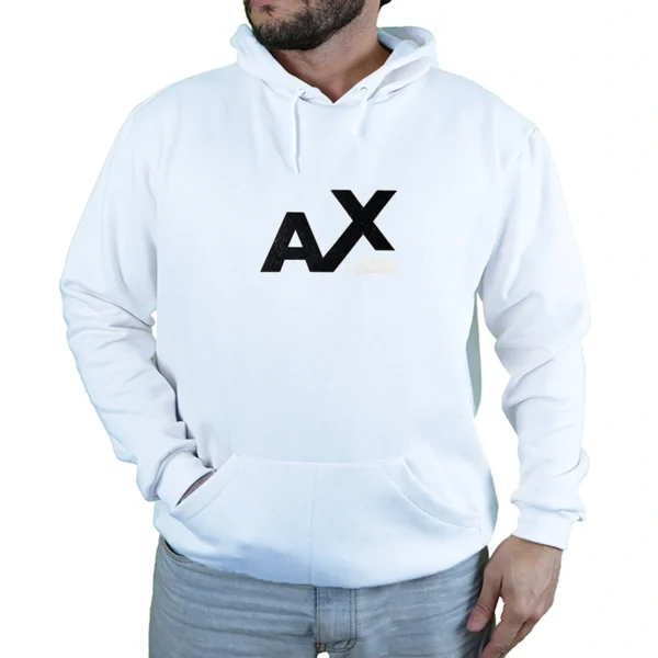 Blusa Moletom Armani Exchange Com Capuz Premium - Imagem 5