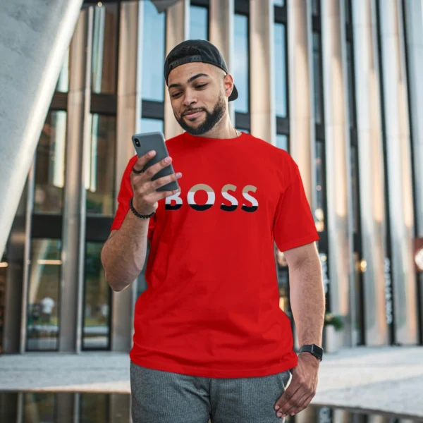 Camisa Hugo Boss Big Logo - Imagem 5