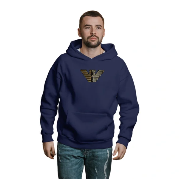 Blusa Moletom Emporio Armani EA7 Com Capuz Premium - Imagem 11